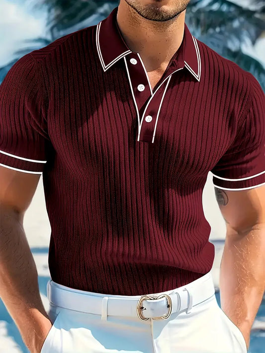 Rúben™ – Elegant Polo – Medelhavsinspirerad Stil