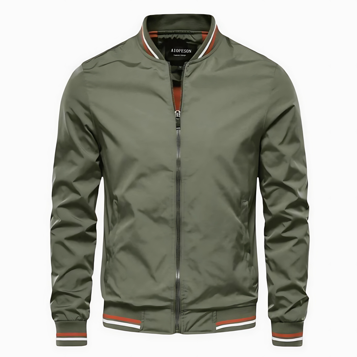 Maverick™ - Stilfull Randig Bomberjacka