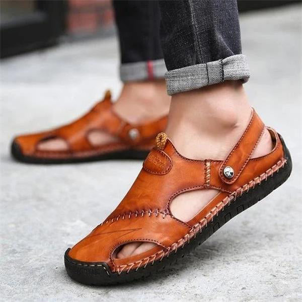Lars™ – Ortopediska Sandaler i Läder