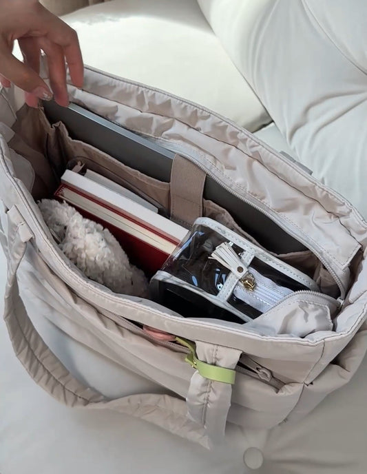 Volli™ – Stilren Puffer-väska med Flera Fack