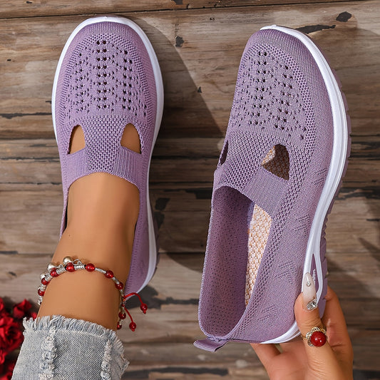 Breezora™ - Ultimat Komfort Mjuksula Stickade Sommarsneakers för Kvinnor