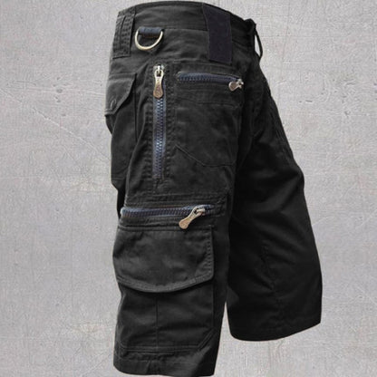 Jan™ – Mångsidiga och Bekväma Cargoshorts + 10 Förvaringsfack
