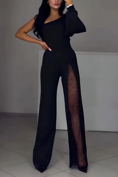 SELINA - MODERN VIDBYXAD JUMPSUIT
