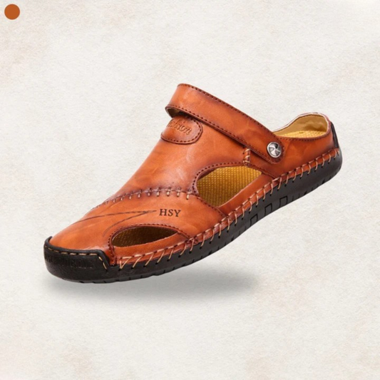 Lars™ – Ortopediska Sandaler i Läder