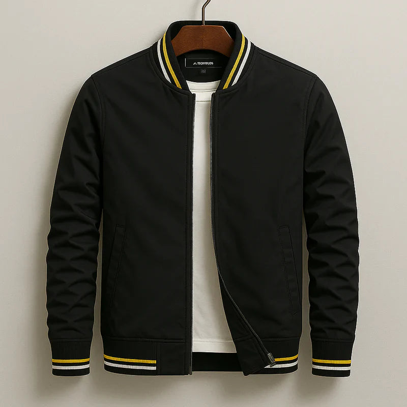 Maverick™ - Stilfull Randig Bomberjacka