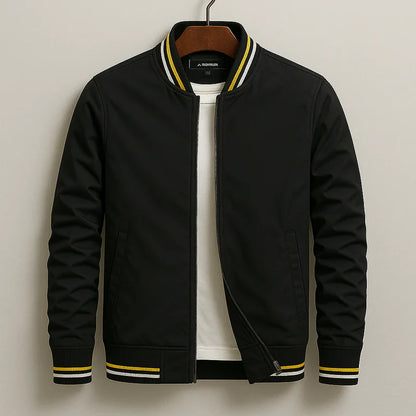 Maverick™ - Stilfull Randig Bomberjacka