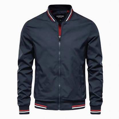 Maverick™ - Stilfull Randig Bomberjacka