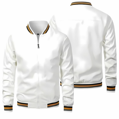Maverick™ - Stilfull Randig Bomberjacka