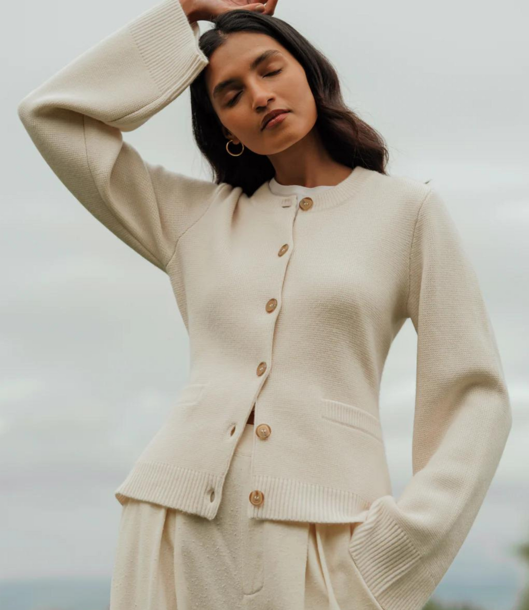 BELLAMY - KLOCKÄRM ENFÄRGAD KOFTA