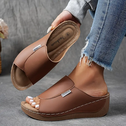 Thalia™ - Bekväma Sandaler För Kvinnor - Ortopediskt Stöd och Smärtlindring
