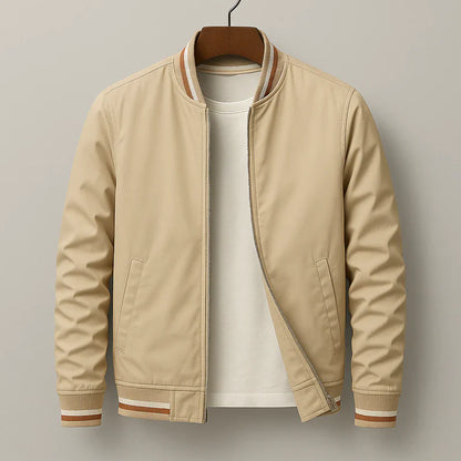 Maverick™ - Stilfull Randig Bomberjacka