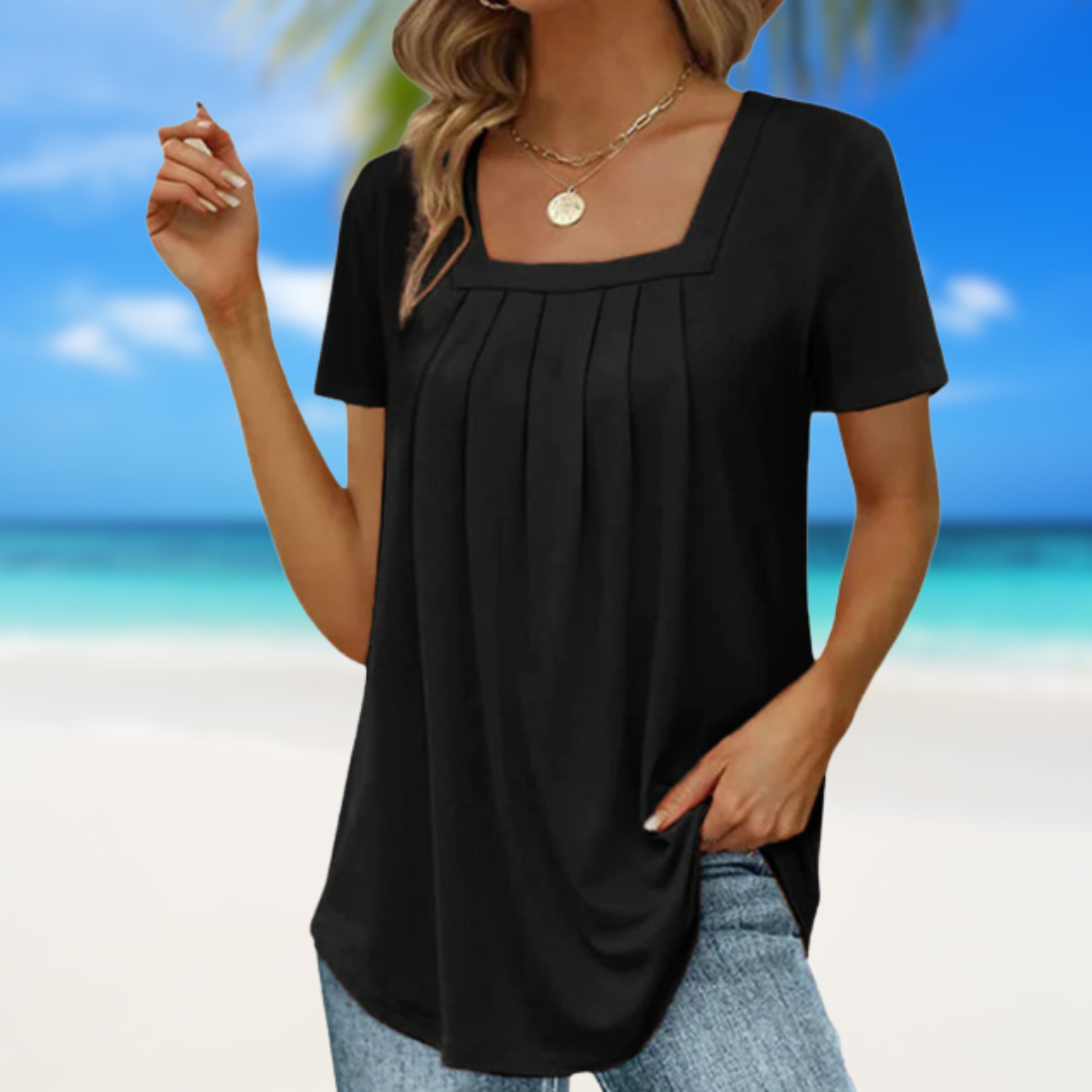 Brezia™ - Klassisk Sommar & Luftig Blus