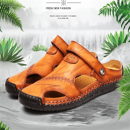 Lars™ – Ortopediska Sandaler i Läder