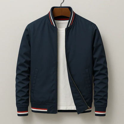 Maverick™ - Stilfull Randig Bomberjacka