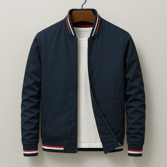 Maverick™ - Stilfull Randig Bomberjacka