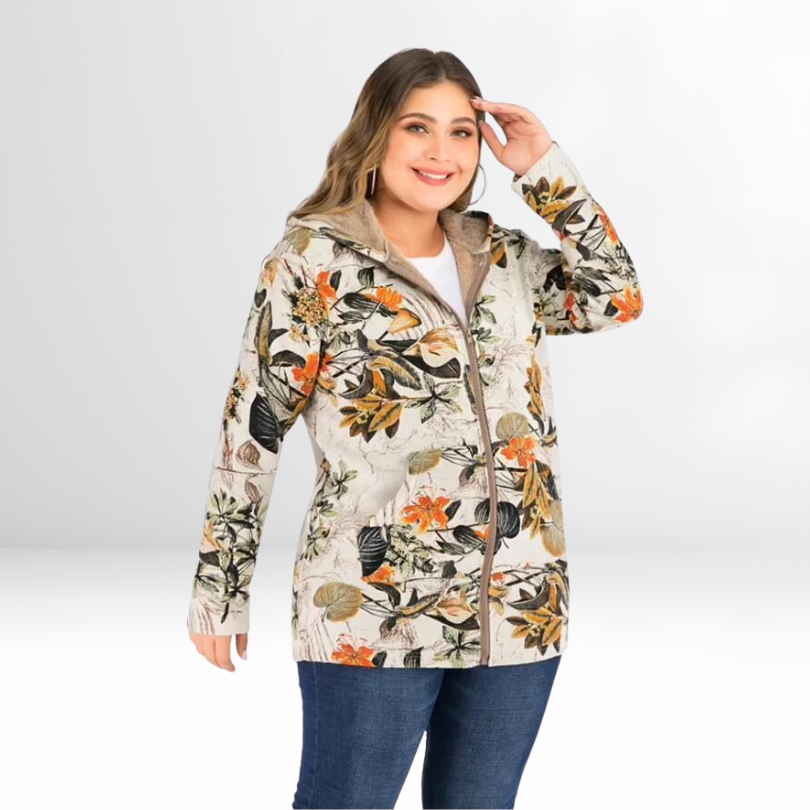 JESIKA - VARM JACKA MED MYSIGT FLEECEFODER