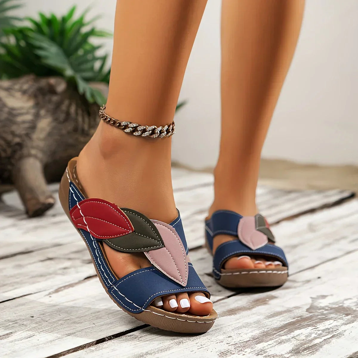 Mary™ - Stilfulla Orthopediska Slip-in Sandaler