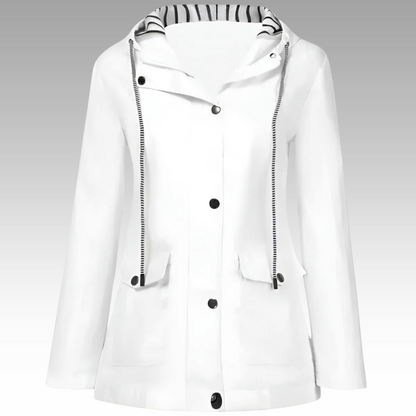 Therese™ - Vattentät Jacka - Elegant Design & Ultralätt Komfort för Alla Väder