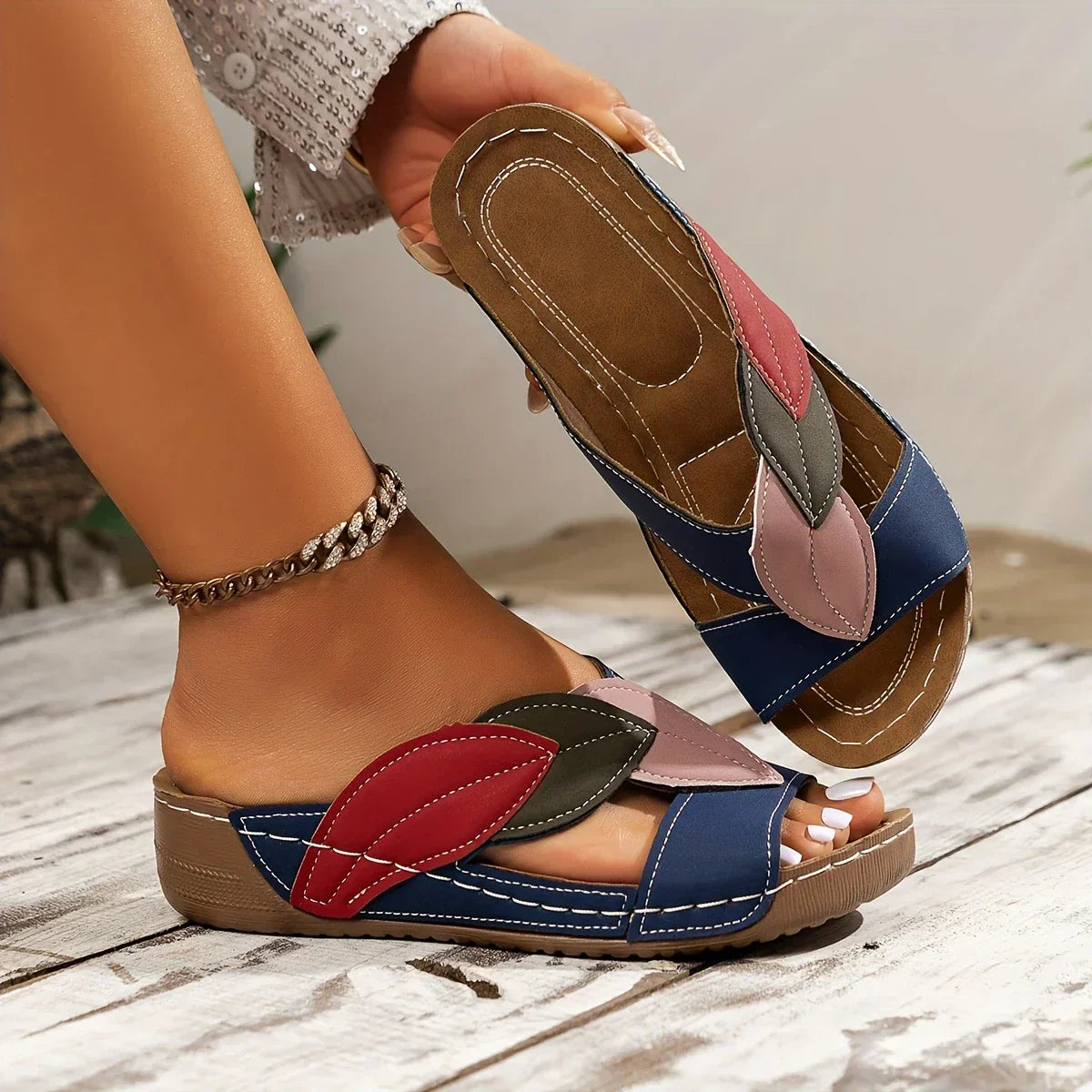 Mary™ - Stilfulla Orthopediska Slip-in Sandaler