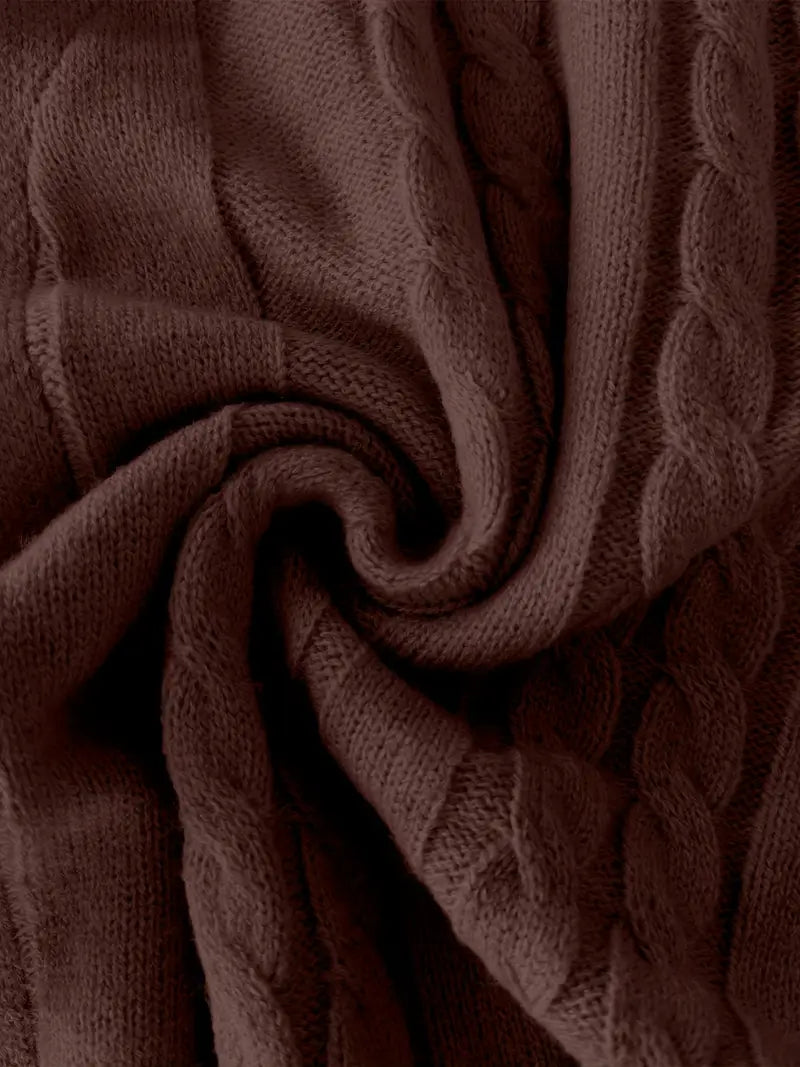 JONAS - AVSLAPPNAD LÅNGÄRMAD STICKAD HERRKOFTA