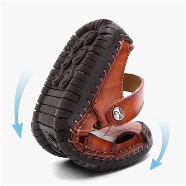 Lars™ – Ortopediska Sandaler i Läder