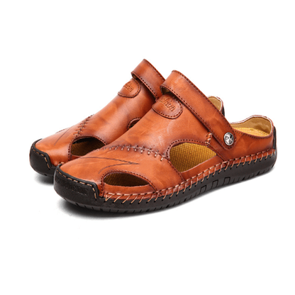 Lars™ – Ortopediska Sandaler i Läder