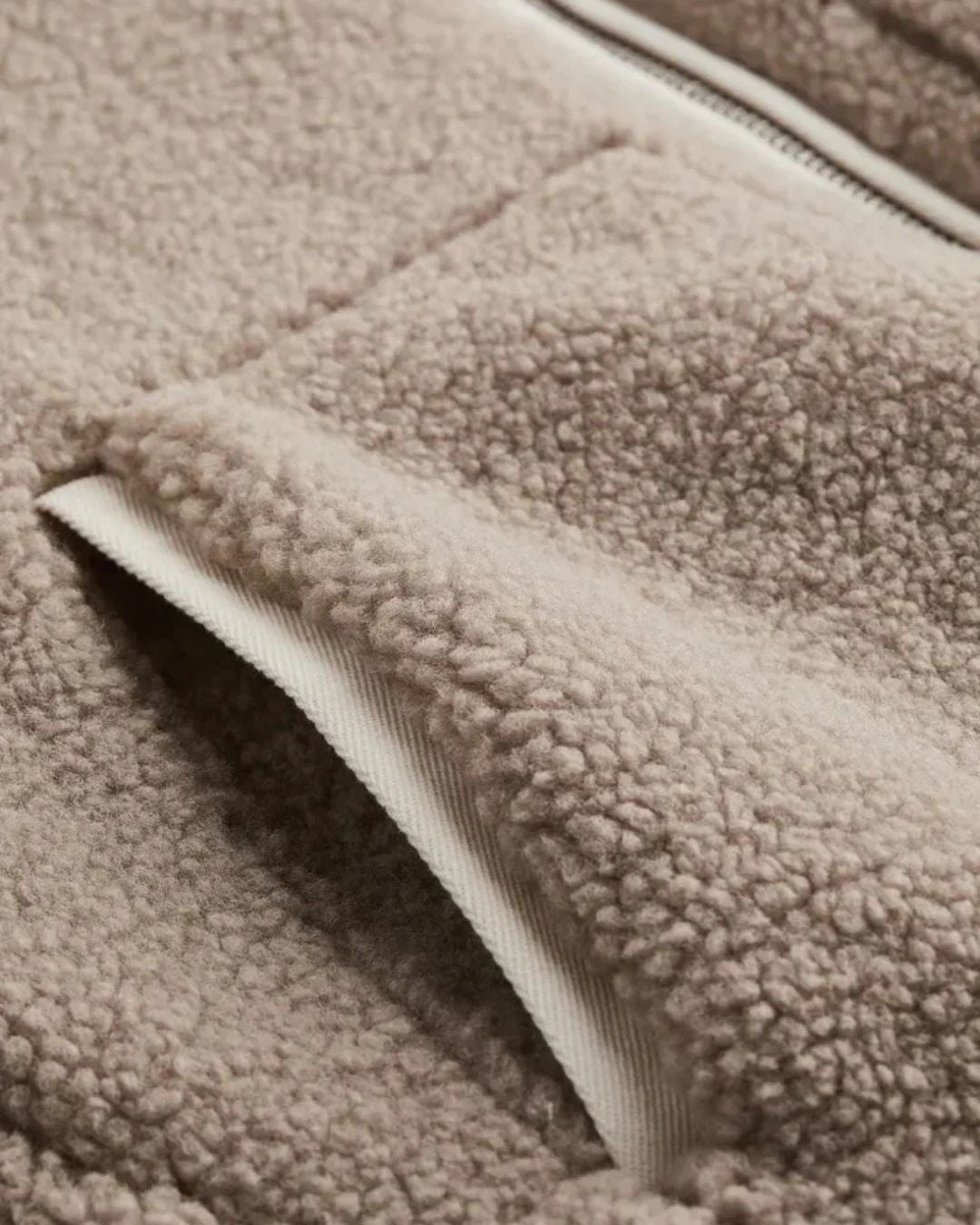 FINLEIGH – ULTRAMYSIG OVERSIZE TEDDYJACKA FÖR VINTER