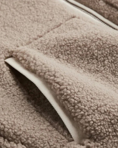 FINLEIGH – ULTRAMYSIG OVERSIZE TEDDYJACKA FÖR VINTER