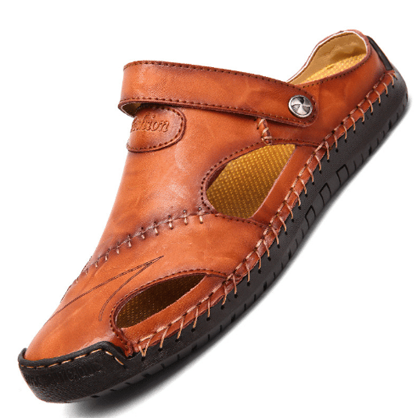 Lars™ – Ortopediska Sandaler i Läder