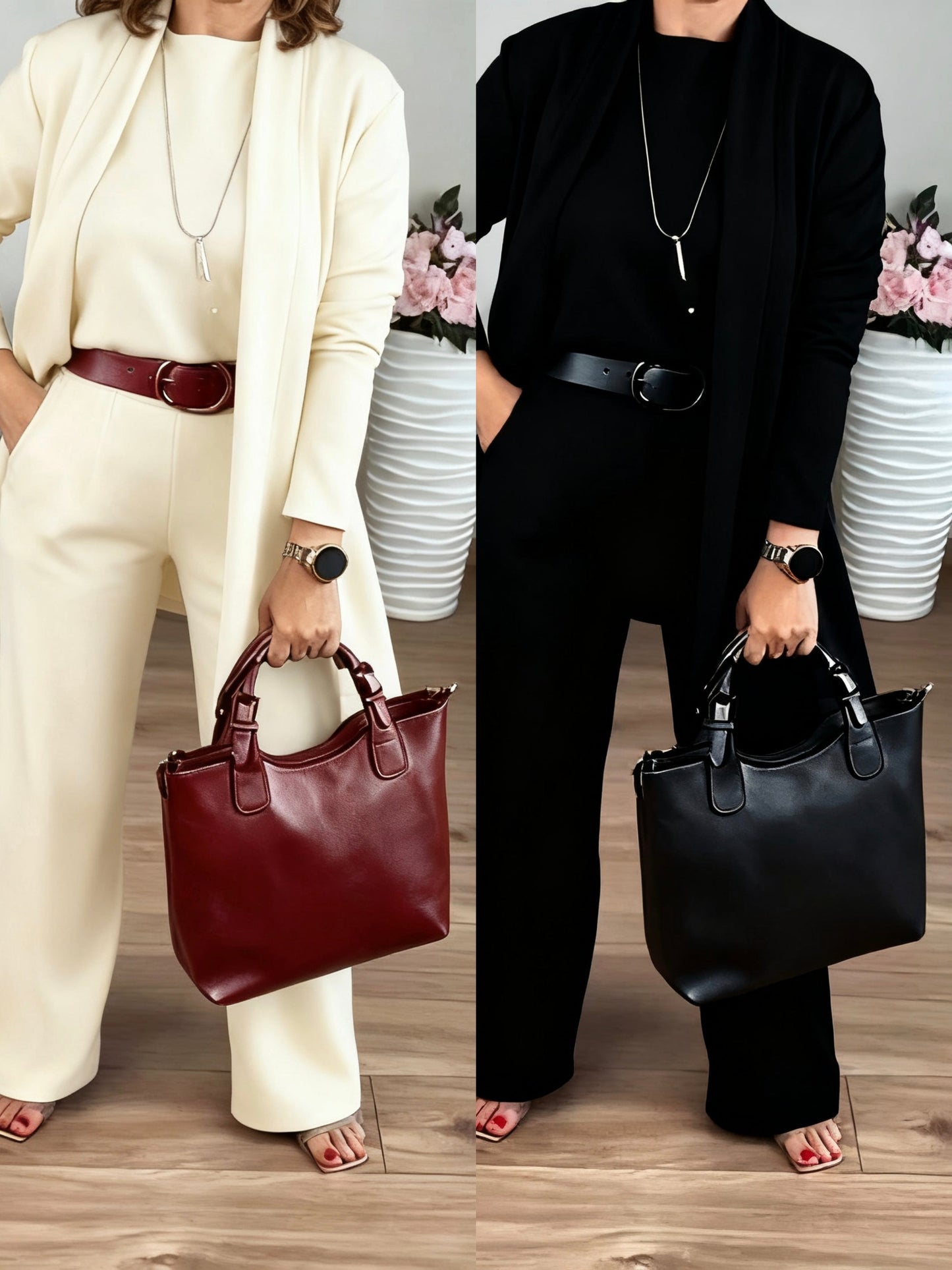 NATALIE – KLASSISKT 3-DELSSET MED KOFTA OCH BYXOR