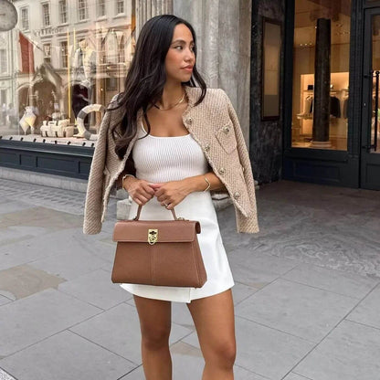 GILLEAN - TIDLÖS ELEGANT DAMJACKA I TWEED