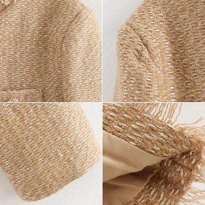 GILLEAN - TIDLÖS ELEGANT DAMJACKA I TWEED