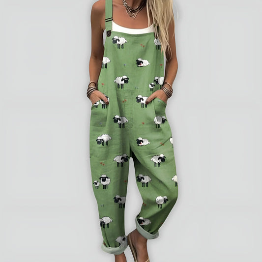 Faye™ - Bekväm och Stilren Jumpsuit med Ledig Passform