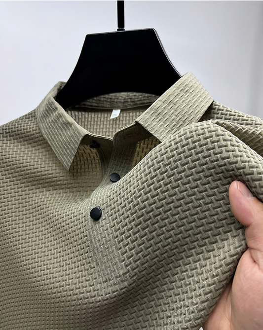 Calle™ - Elegant Herr-T-shirt i Kvalitet