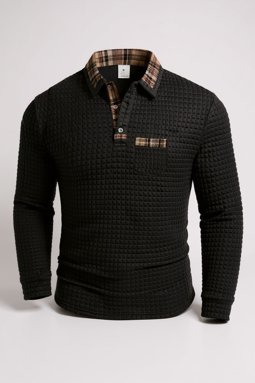 PER - TÄRNET KLASSISK POLOSKJORTA FÖR MÄN