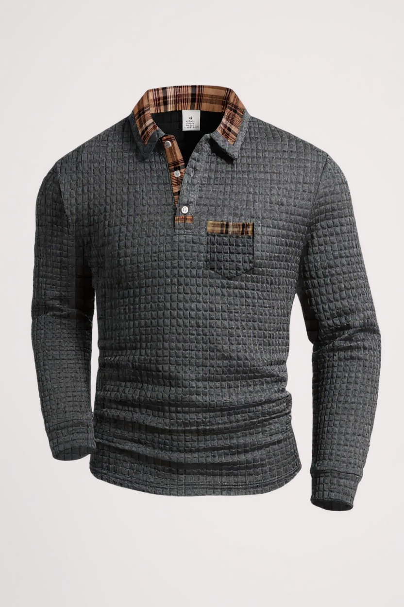 PER - TÄRNET KLASSISK POLOSKJORTA FÖR MÄN