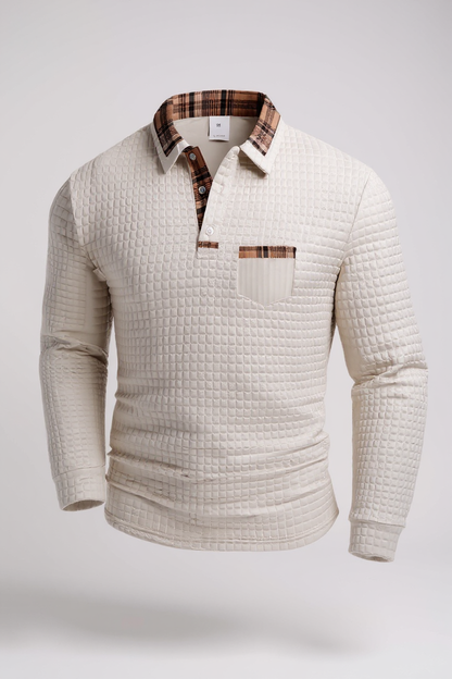 PER - TÄRNET KLASSISK POLOSKJORTA FÖR MÄN