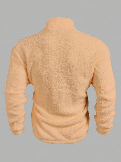 CHEWBAC - VARM OCH MJUK FLEECE HALVDRAGS TRÖJA