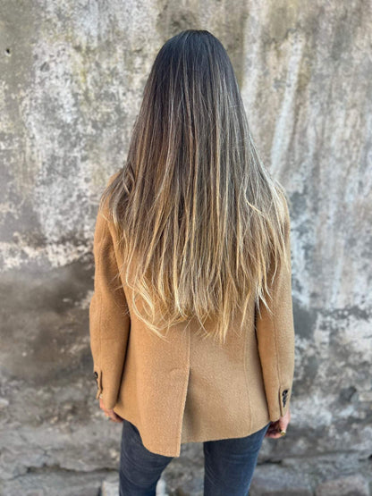 TESSAN - ENKELKNAPP DAMKAVAJ MED STIL