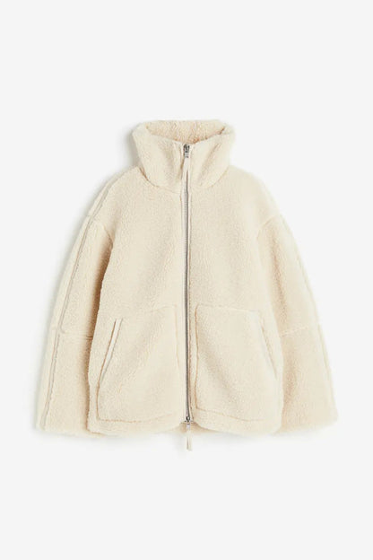ELSA – MYSIG SHERPAJACKA MED FRAMDRAGKEDJA